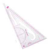Sewing Rulers, in 4 variations - French Metric Ruler, Transparent Ruler for Measuring Curves